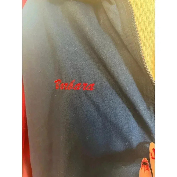 DUNBROOKE vintage COLORBLOCK JACKET SUNDOWNERS WOMENS XL - Picture 6 of 8